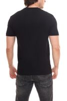 Pack económico de 4 camisas de algodón para hombre Kappa, camisa de cuello redondo con parche con logo grande, camisa de manga corta azul, negra o blanca Pack económico de 4 camisas de algodón para hombre Kappa, camisa de cuello redondo con parche con logo grande, camisa de manga corta azul, negra o blanca