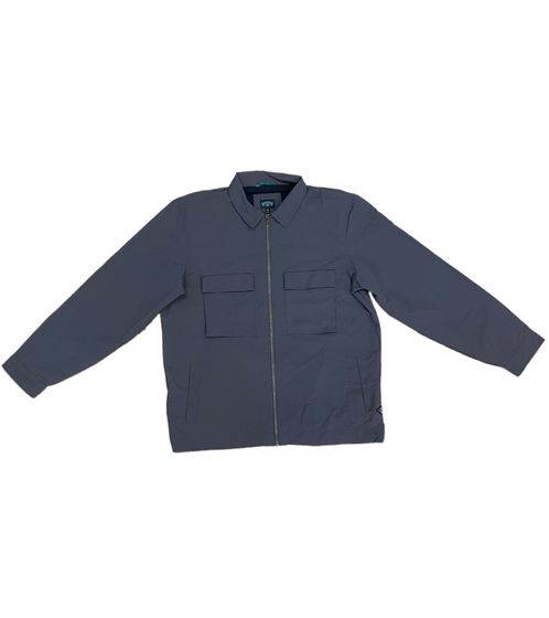 BILLABONG Currents chaqueta acolchada de hombre, chaqueta de entretiempo sostenible con bolsillos en el pecho BIW1JK05 BIP1 gris