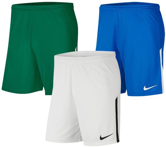 NIKE League Knitt Herren Trainings-Shorts mit Dri-FIT-Technologie Sport-Hose BV6852 Weiß, Grün oder Blau