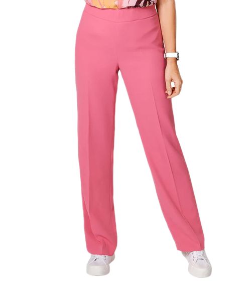 select by Hermann Lange women's business trousers, elegant fabric trousers, large sizes 64680237 pink