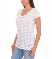 OCEAN SPORTSWEAR Doppelpack Damen Sommer-Shirt Kurzarm-Shirt 14156226 Dunkelblau und Weiß