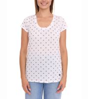 OCEAN SPORTSWEAR Doppelpack Damen Sommer-Shirt Kurzarm-Shirt 14156226 Dunkelblau und Weiß