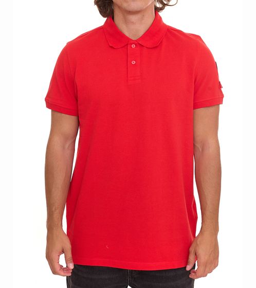 NORTHERN COUNTRY Herren Polo-Shirt mit Stifthalter Baumwoll-Shirt Arbeits-Shirt 00009472 Rot