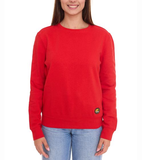 NORTHERN COUNTRY maglia donna pullover in cotone maglia maniche lunghe 00009480 rosso