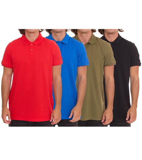 NORTHERN COUNTRY Herren Polo-Shirt mit Stifthalter Baumwoll-Shirt Arbeits-Shirt 00009472 Grün, Blau, Schwarz oder Rot