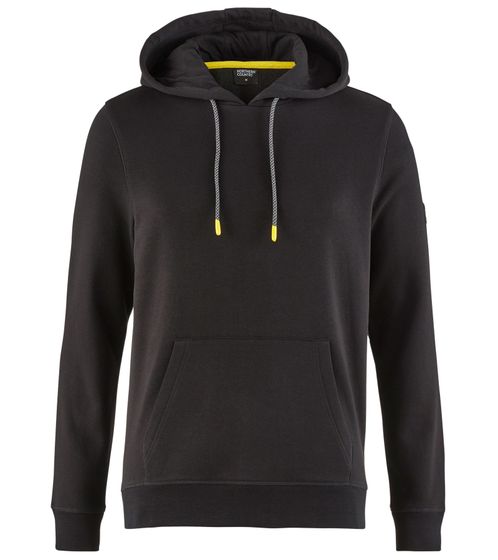 NORTHERN COUNTRY Herren Kapuzen-Pullover Baumwoll-Hoody Langarm-Shirt 00009469 Schwarz