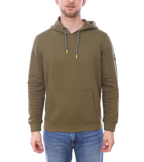 NORTHERN COUNTRY Herren Kapuzen-Pullover Baumwoll-Hoody Langarm-Shirt 00009469 Grün