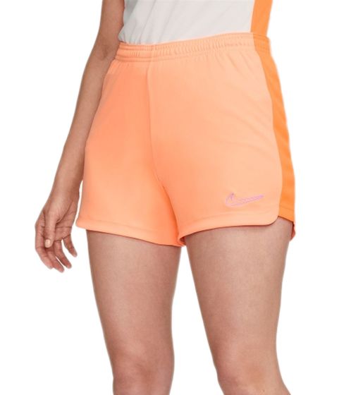 Pantaloncini sportivi da donna NIKE con tecnologia Dri-FIT, pantaloni da allenamento DX0128-803 arancione