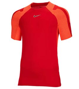 Camiseta de entrenamiento NIKE Dry para hombre con tecnología Dri-FIT, camiseta deportiva con inserciones de malla, camiseta de manga corta DH8698-657 rojo/naranja