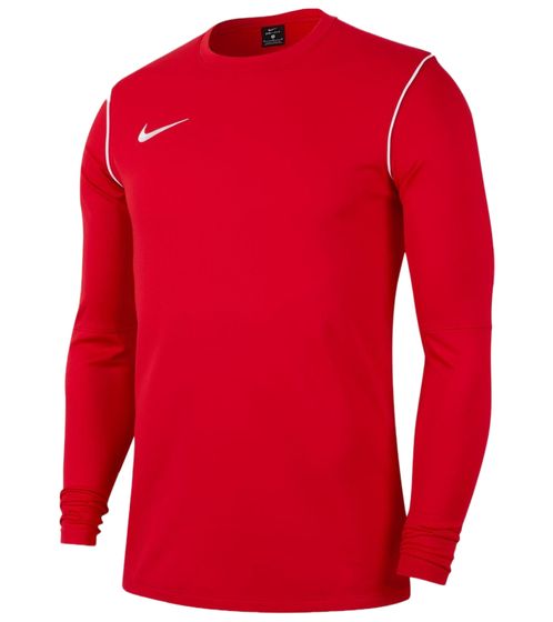 Maglia sportiva da uomo NIKE Park Dry 20 con tecnologia Dri-FIT maglia da allenamento a maniche lunghe BV6875-657 rossa