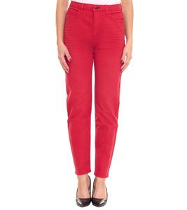 ESPRIT jeans affusolati da donna pantaloni denim 5 tasche in cotone biologico 010EE1B315 B02 610 rosso