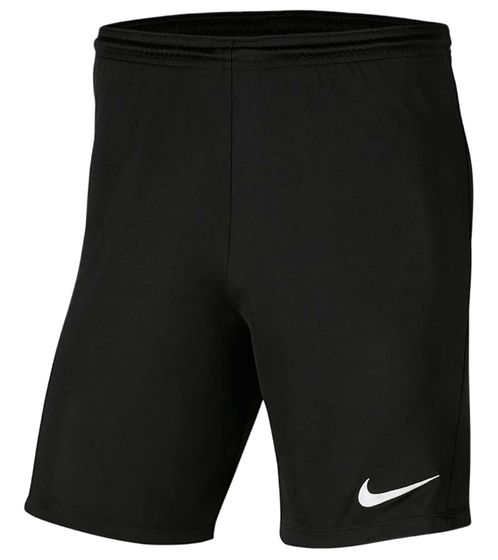 Pantaloncini da allenamento per bambini NIKE Dry Park con tecnologia Dri-FIT pantaloncini da calcio pantaloni sportivi BV6865-010 neri