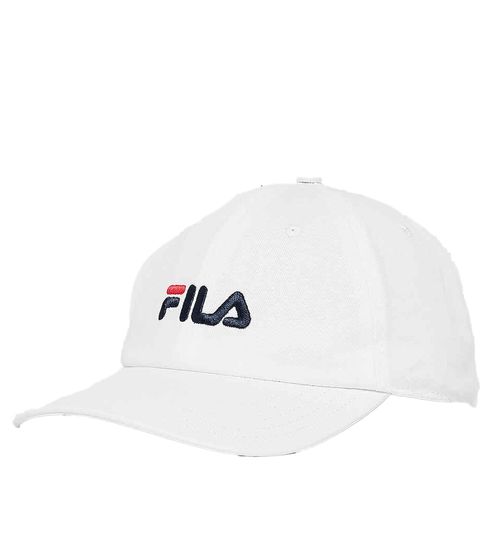 Fila Dad Linear Cap casual, simple baseball cap, basecap 685034 M67 white