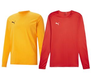 PUMA Basketball Shooting Shirt Chemise à manches longues pour hommes Chemise à manches longues durable 605071 Rouge ou Jaune