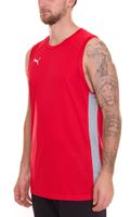 PUMA Basketball Game Jersey Herren Tank-Top mit Mesh-Einsätzen Sport-Shirt 605069 Rot, Blau, Weiß, Grün, Schwarz oder Gelb