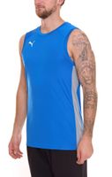 PUMA Basketball Game Jersey Herren Tank-Top mit Mesh-Einsätzen Sport-Shirt 605069 Rot, Blau, Weiß, Grün, Schwarz oder Gelb