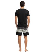 VOLCOM Forzee men's summer shorts cotton shorts striped board shorts A1012002 DCR black/grey/beige