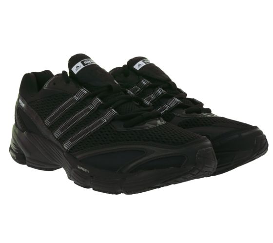 Zapatillas retro adidas Supernova Cushion 7 para con inserciones de malla, calzado casual con suela de EVA, zapatos con cordones GY5930 negro