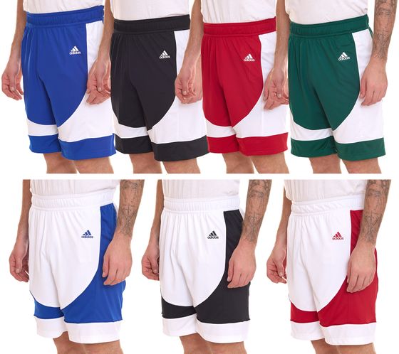 adidas N3XT L3V3L Prime Game Herren Basketball-Shorts nachhaltige Sport-Hose Blau, Schwarz, Rot, Grün, Weiß