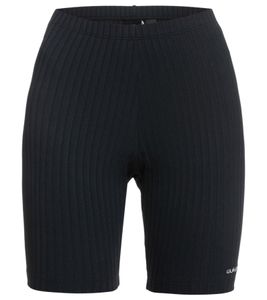 Quiksilver ALLDAY W NDST Pantalón ciclista mujer, pantalón corto deportivo, pantalón corto de ocio EQWNS03061 KVJ0 negro