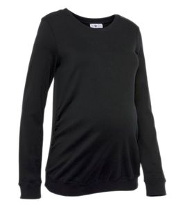 nueve 9 meses camisa de embarazo simple para mujer moda de maternidad 51076156 negro