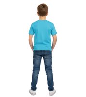 KIDSWORLD T-shirt enfant pour garçon avec chemise d'été imprimée sur le devant 67073238 bleu KIDSWORLD T-shirt enfant pour garçon avec chemise d'été imprimée sur le devant 67073238 bleu
