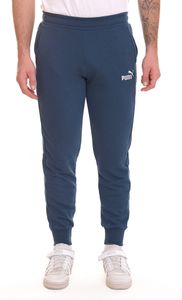 Pantaloni da jogging da uomo PUMA ESS Logo, pantaloni sportivi eleganti con logo 679629 16 blu petrolio