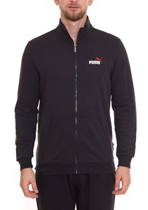 PUMA Men Ess 2 Col Track Jacket giacca da allenamento da uomo sostenibile in cotone 679633 01 nero