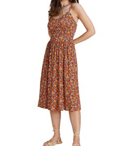 Vestido midi de mujer Laura Scott vestido floral de verano sin mangas 83490956 colorido