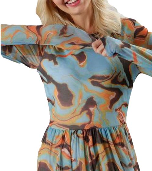 Aniston SELECTED robe de soirée robe colorée pour femme avec motif all-over 39675636