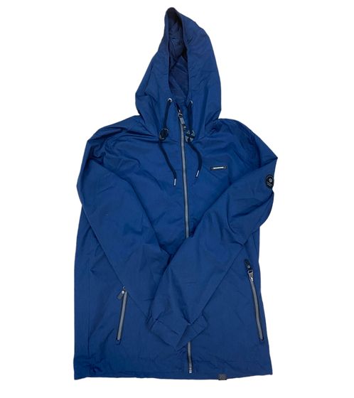 Giacca outdoor da uomo Ragwear RYTEL REMAKE approvata PETA e vegana con cappuccio 2212-60015 2050 blu scuro