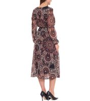 Aniston SELECTED Damen Maxi-Kleid mit Allover-Print Sommer-Kleid 76445867 Braun/Bunt