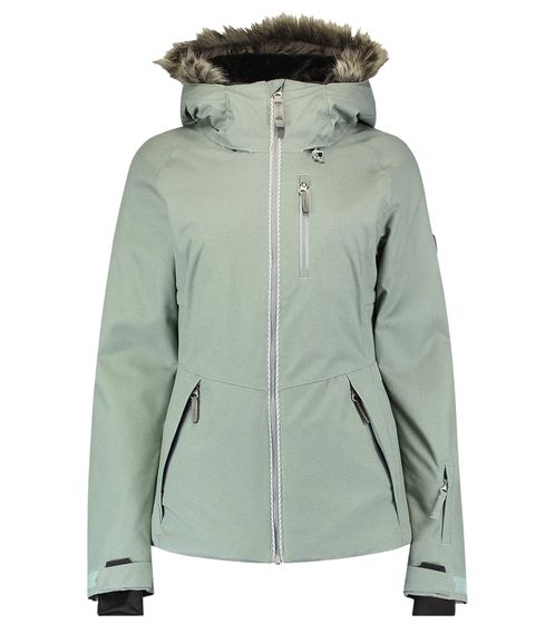 Chaqueta de nieve con capucha para mujer O'NEILL Vauxite, chaqueta de invierno 0P5040 6105 verde menta