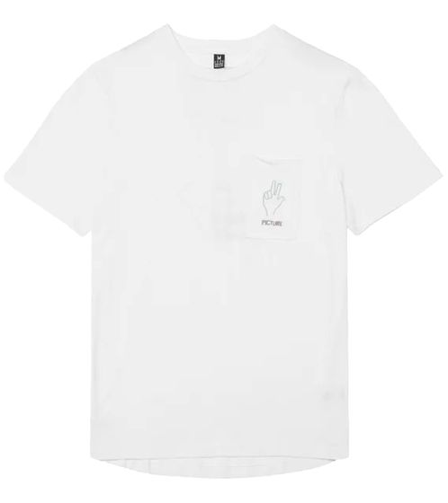 Picture Organic Clothing women's T-shirt sustainable cotton shirt WTS405 C white