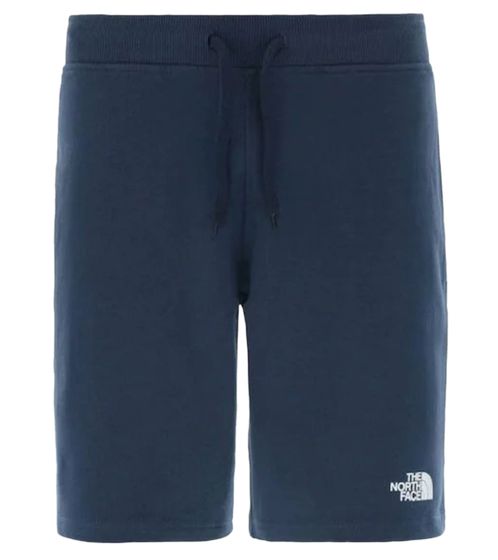 THE NORTH FACE men's fleece shorts, sporty summer trousers with pockets NF0A3S4EHDC1 dark blue