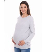 chemise de grossesse simple femme neuf 9 mois mode maternité gris ou noir