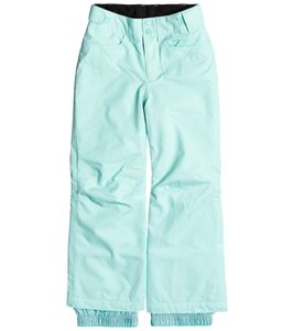 ROXY Backyard per ragazze comodi pantaloni da neve pantaloni da snowboard traspiranti ERGTP03035 BFK0 azzurro