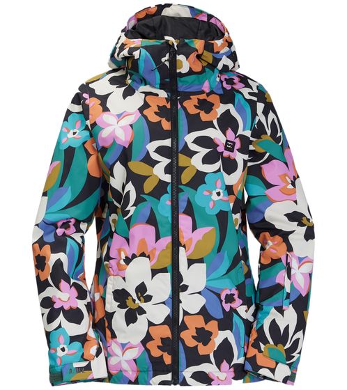 Giacca da snowboard da donna BILLABONG Adiv Sula in giacca invernale con stampa floreale all-over BIF6JF23 BIF2 4950 colorato