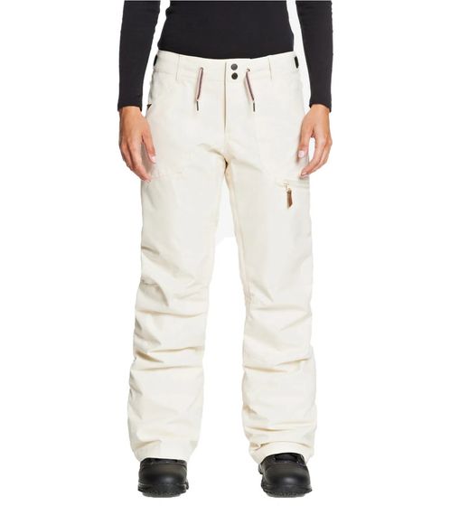 Pantalones de esquí para mujer ROXY Nadia, cómodos pantalones para la nieve con tecnología DryFlight ERJTP03121 TEE0 Beige