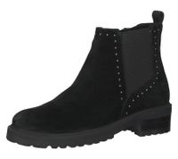 SPM Lano Damen Echtleder Stiefelette mit Nietenbesatz Chelsea Boots SPM11000017 Braun oder Schwarz SPM Lano Damen Echtleder Stiefelette mit Nietenbesatz Chelsea Boots SPM11000017 Braun oder Schwarz