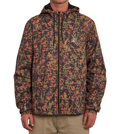 VOLCOM Ermont Light Men's Windbreaker with C.Co Tech Resist Rain Jacket A1512200 MIL Colorful