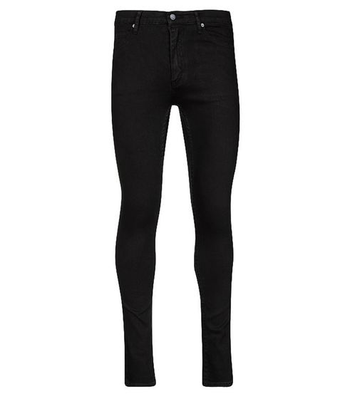 CHEAP MONDAY jeans skinny da donna in stile denim pantalone 5 tasche 0216031 nero