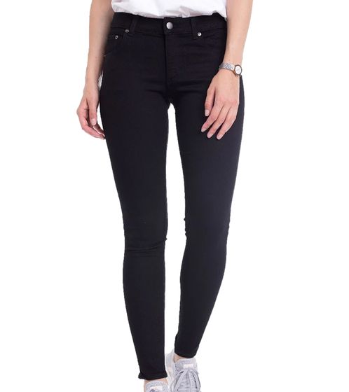 CHEAP MONDAY Damen Skinny-Jeans im 5-Pocket-Style Denim-Hose 442306 Schwarz