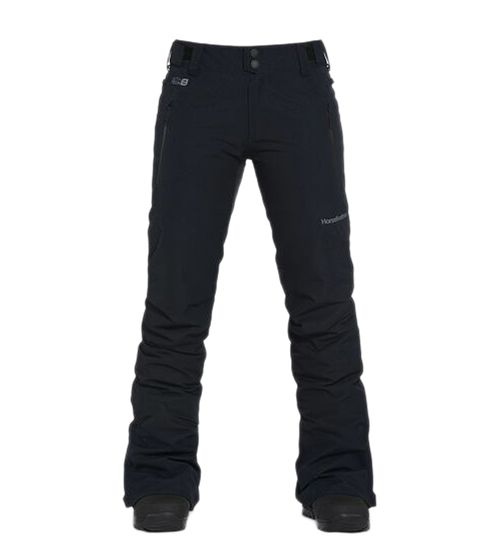 Pantalon de ski femme HORSEFEATHERS AVRIL, pantalon d'hiver chauffant avec membrane déperlante OW209B noir