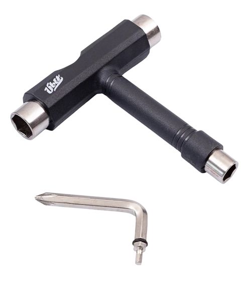 Über de la clé à outils pour accessoires de longboard Skate T-Tool 1602000000 noir