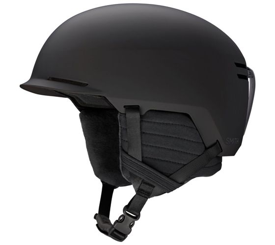 SMITH Scout casco de snowboard casco de esquí seguro para adultos casco protector E006039MB5155 Matt Black