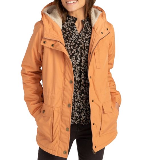 Billabong Facil women's functional parka water-repellent winter jacket with hood Z3JK03 BIF1 1892 Orange