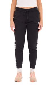 adidas Essentials French Terry 3-Stripes Pantalon de survêtement pour femme Pantalon de jogging fuselé à revers GM8733 Noir