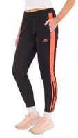 Pantalón deportivo de mujer adidas Tiro con tecnología AEROREADY pantalón de entrenamiento jogger HM7925 negro/naranja