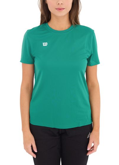 Maglietta sportiva sostenibile Wilson da donna, maglietta da allenamento, maglietta fitness OUT-BB-W-06/39 verde